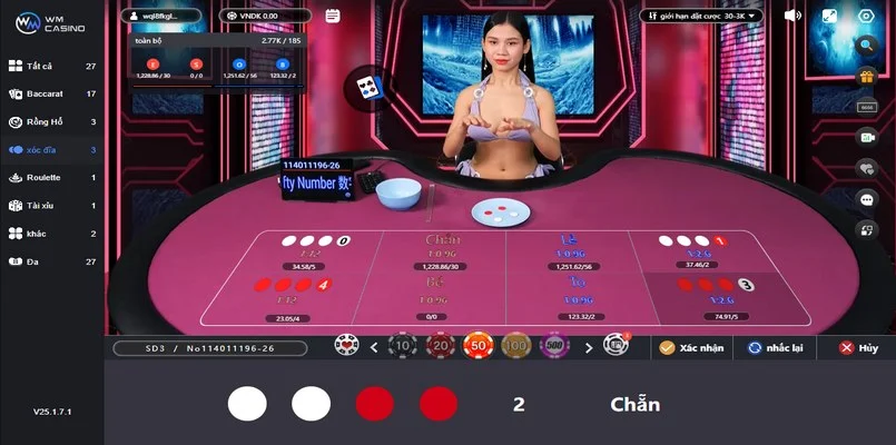 Sơ lược về game Xóc Đĩa Luck8